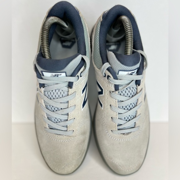 New Balance Mens Numeric NM533AFB PJ Stratford Skateboarding Grey/Navy Suede 8D - Picture 6 of 16